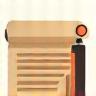 Design icon with pencil and scroll