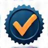 Quality icon representing a seal of excellence